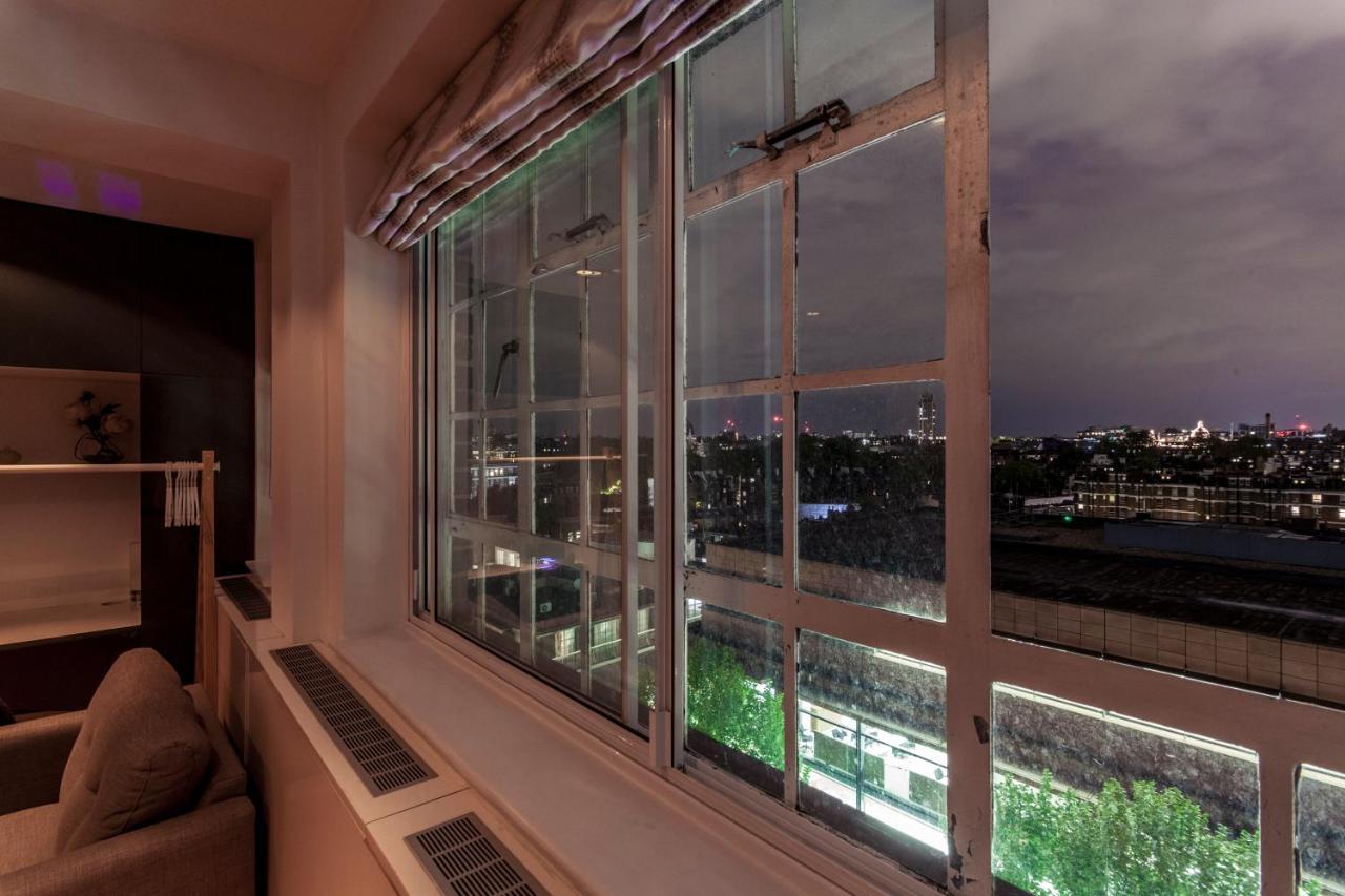 Amanah Properties - Luxury 2 Bed Chelsea Cloisters London Skyline Exterior foto